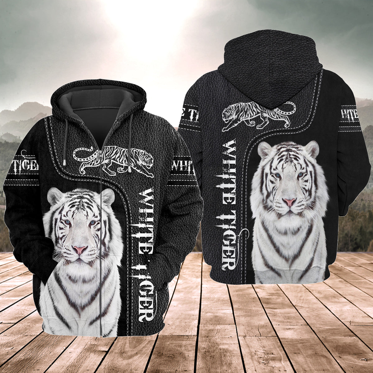 Love White Tiger 3 All Over Printed Unisex Shirt