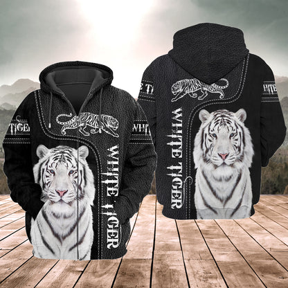 Love White Tiger 3 All Over Printed Unisex Shirt