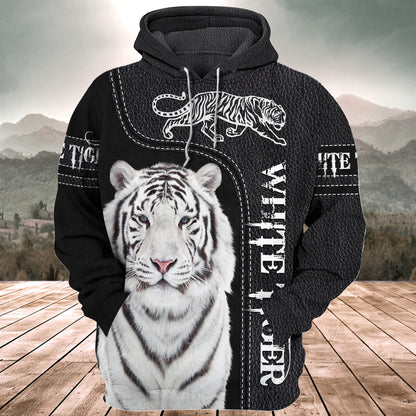 Love White Tiger 3 All Over Printed Unisex Shirt