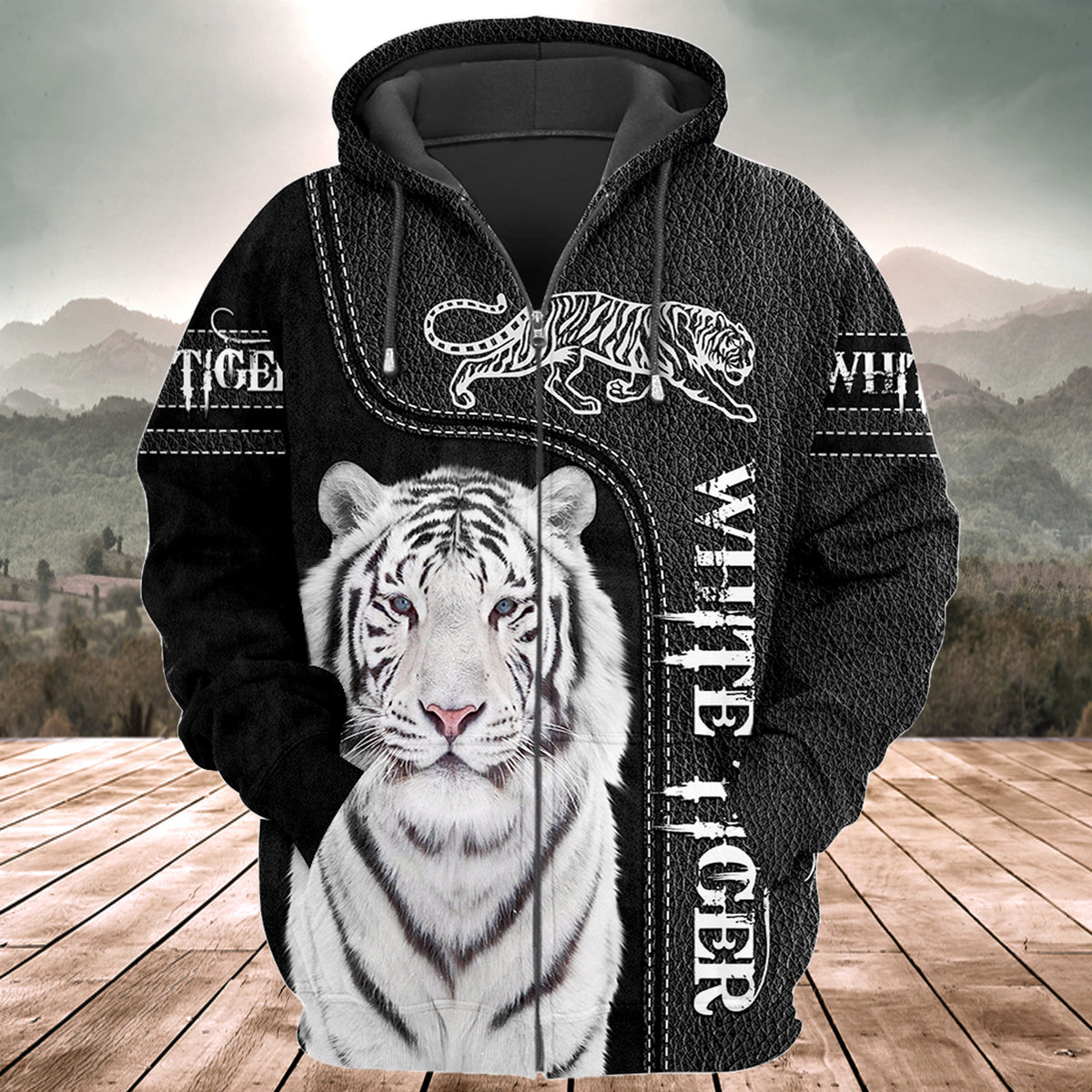 Love White Tiger 3 All Over Printed Unisex Shirt