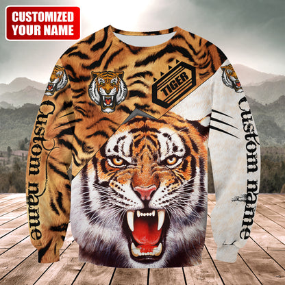 Personalized Name Tiger Q5 All Over Printed Unisex Shirt