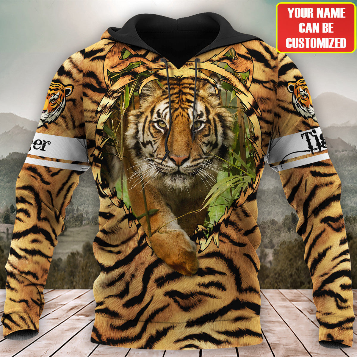 Tiger Q5 All Over Printed Unisex Shirt