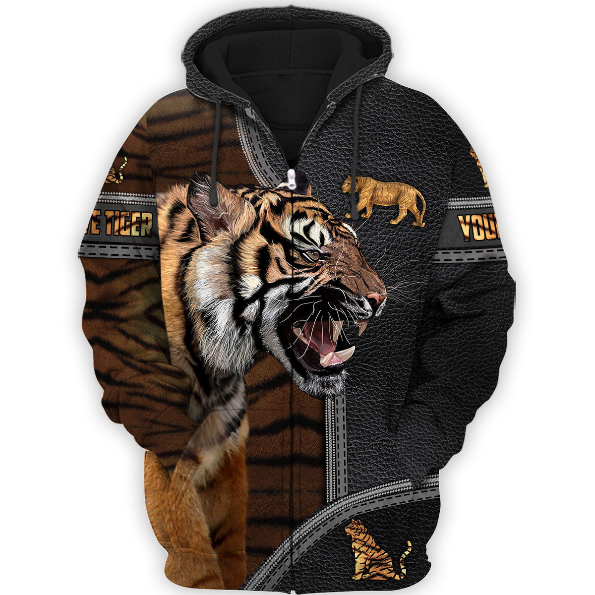 Personalized Name Tiger 5 All Over Printed Unisex Shirt
