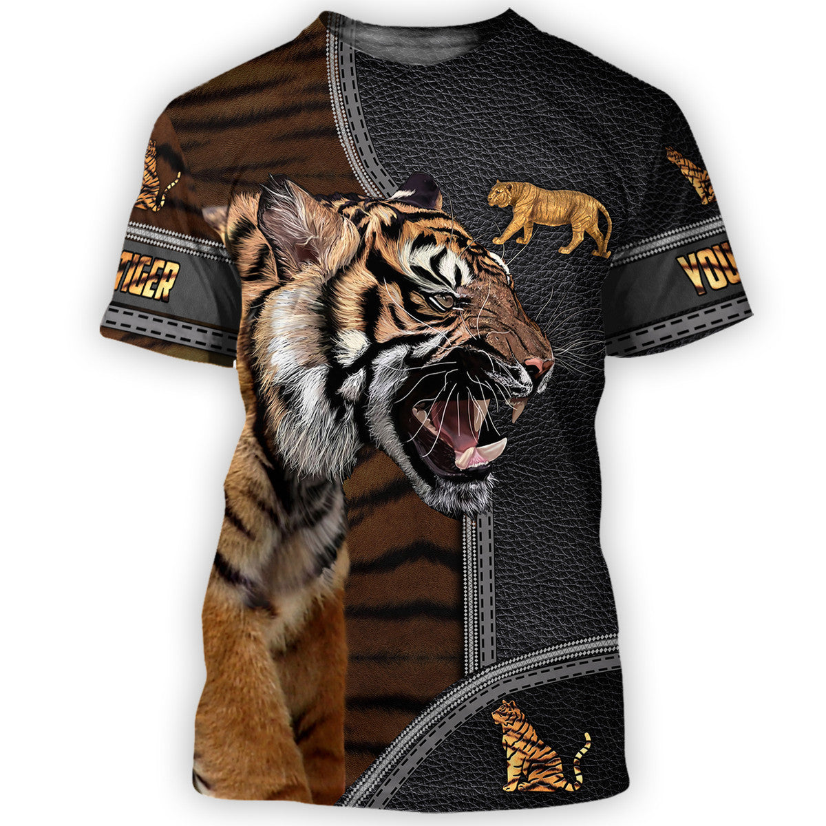 Personalized Name Tiger 5 All Over Printed Unisex Shirt
