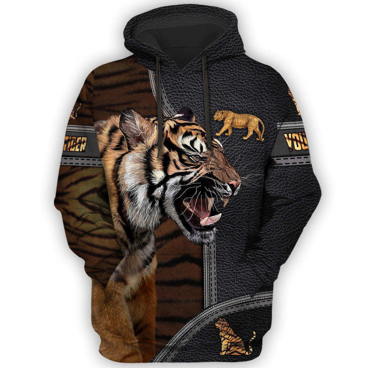 Personalized Name Tiger 5 All Over Printed Unisex Shirt