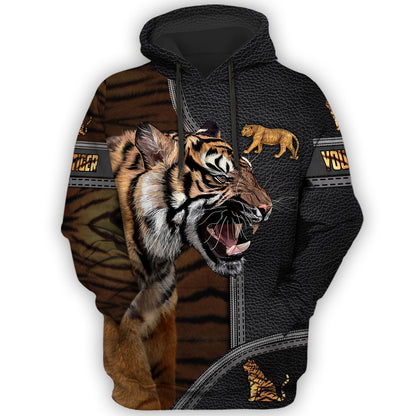 Personalized Name Tiger 5 All Over Printed Unisex Shirt
