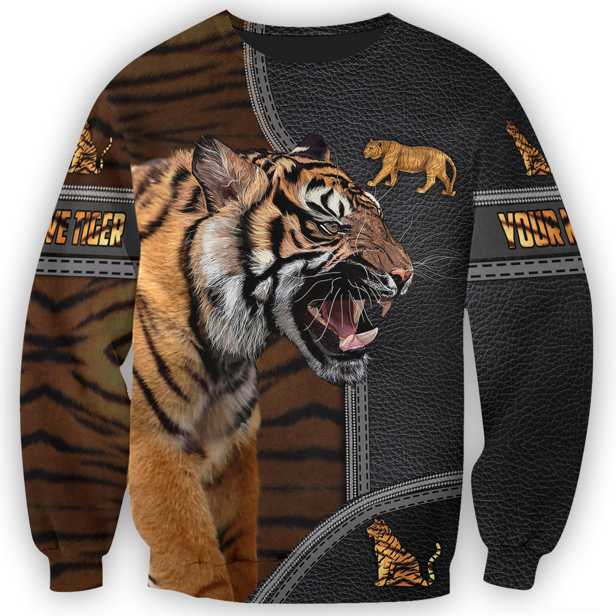 Personalized Name Tiger 5 All Over Printed Unisex Shirt