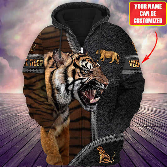 Personalized Name Tiger 5 All Over Printed Unisex Shirt