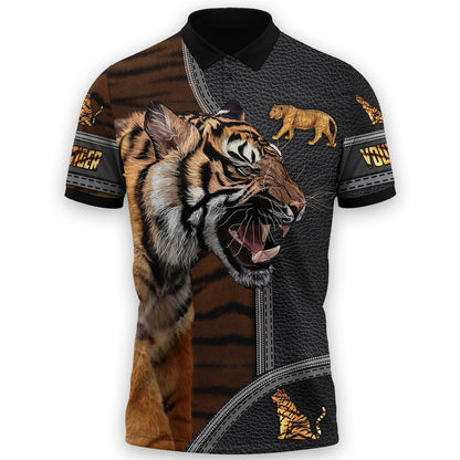 Personalized Name Tiger 5 All Over Printed Unisex Shirt
