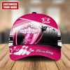 Personalized Name Bowling Q2 Pink Version Classic Cap