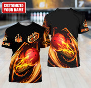 Personalized Name Bowling Q15 All Over Printed Unisex Shirt