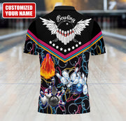 Personalized Name Bowling Q16 All Over Printed Unisex Shirt
