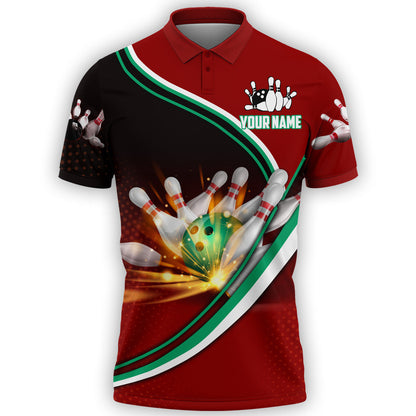 Personalized Name Bowling Q19 All Over Printed Unisex Shirt