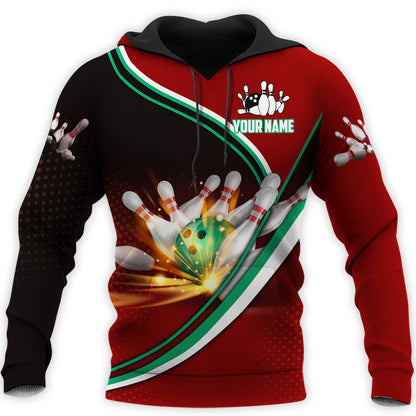 Personalized Name Bowling Q19 All Over Printed Unisex Shirt