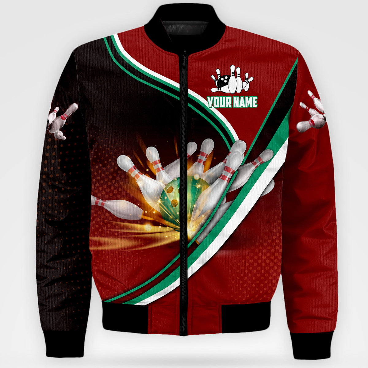 Personalized Name Bowling Q19 All Over Printed Unisex Shirt