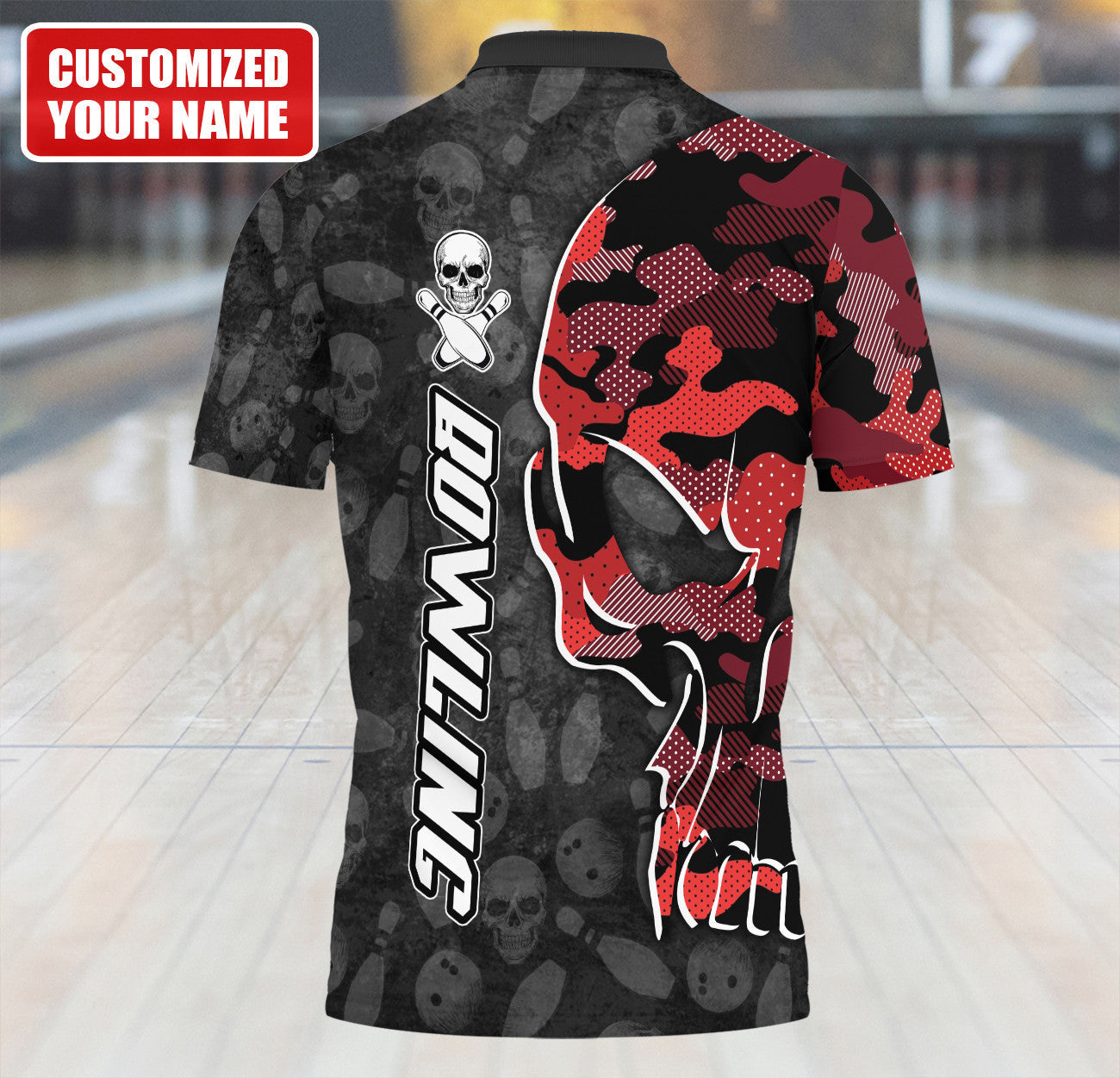 Personalized Name Bowling Q24 All Over Printed Unisex Shirt Q010608