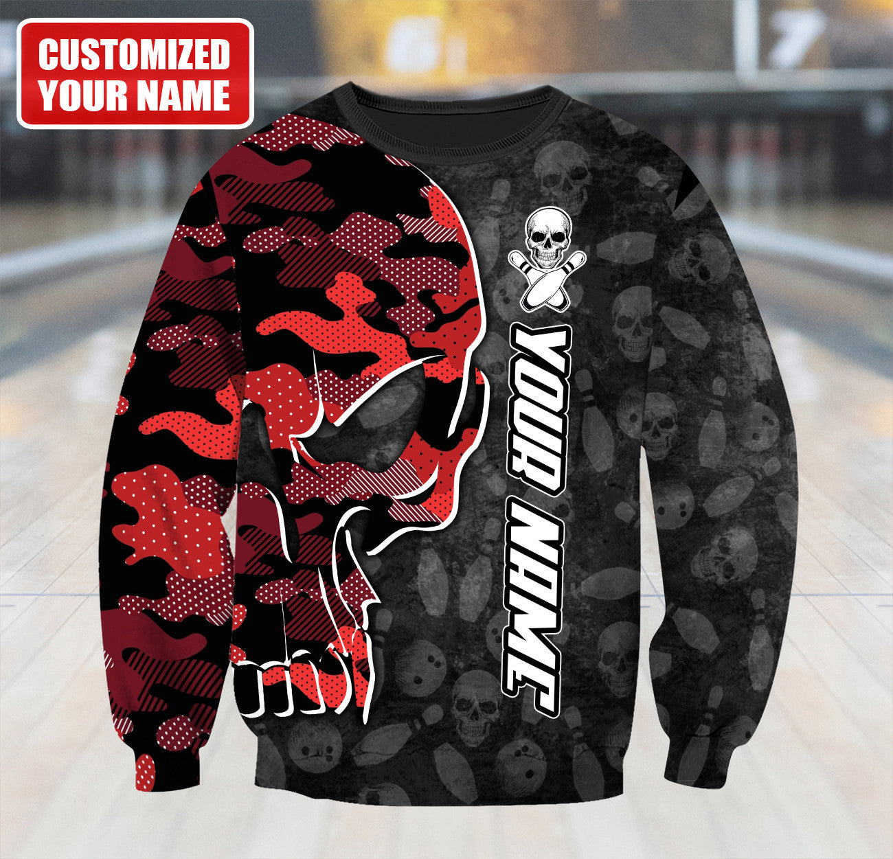 Personalized Name Bowling Q24 All Over Printed Unisex Shirt Q010608