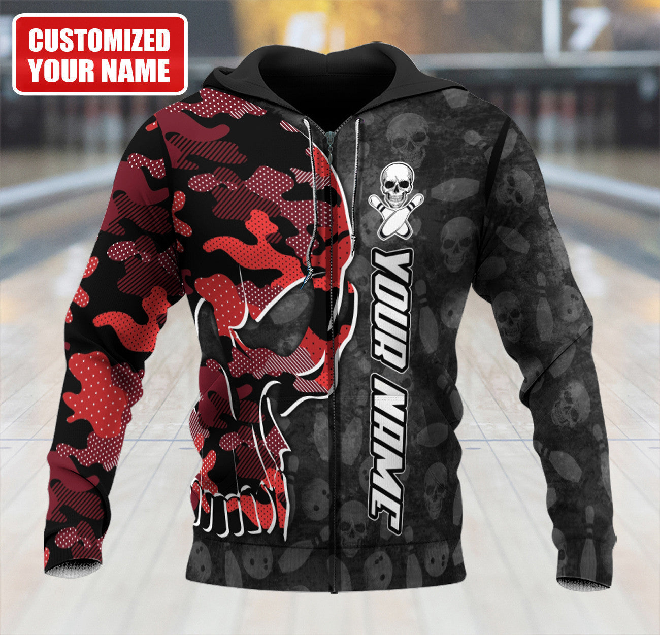 Personalized Name Bowling Q24 All Over Printed Unisex Shirt Q010608