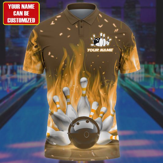 Personalized Name Bowling Q30 All Over Printed Unisex Shirt