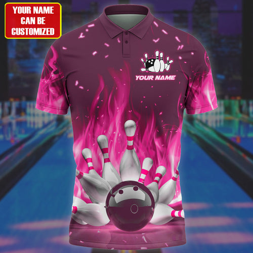 Personalized Name Bowling Q31 All Over Printed Unisex Shirt