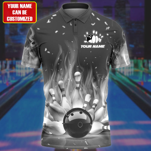 Personalized Name Bowling Q33 All Over Printed Unisex Shirt