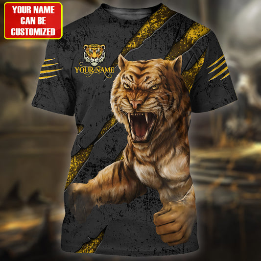 Personalized Name Tiger 6 All Over Printed Unisex Shirt