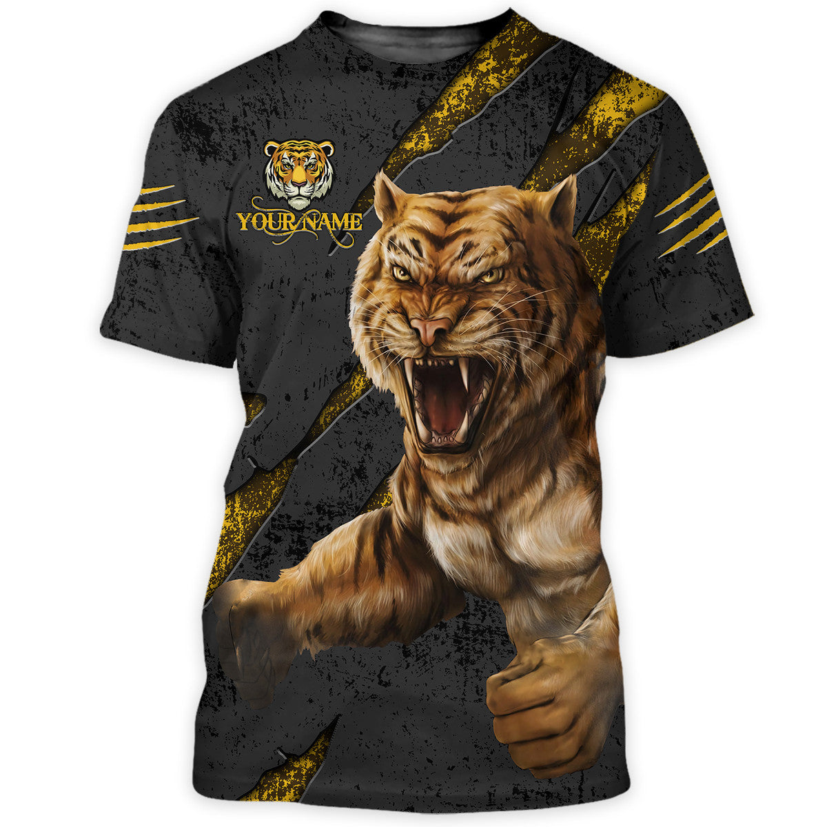 Personalized Name Tiger 6 All Over Printed Unisex Shirt