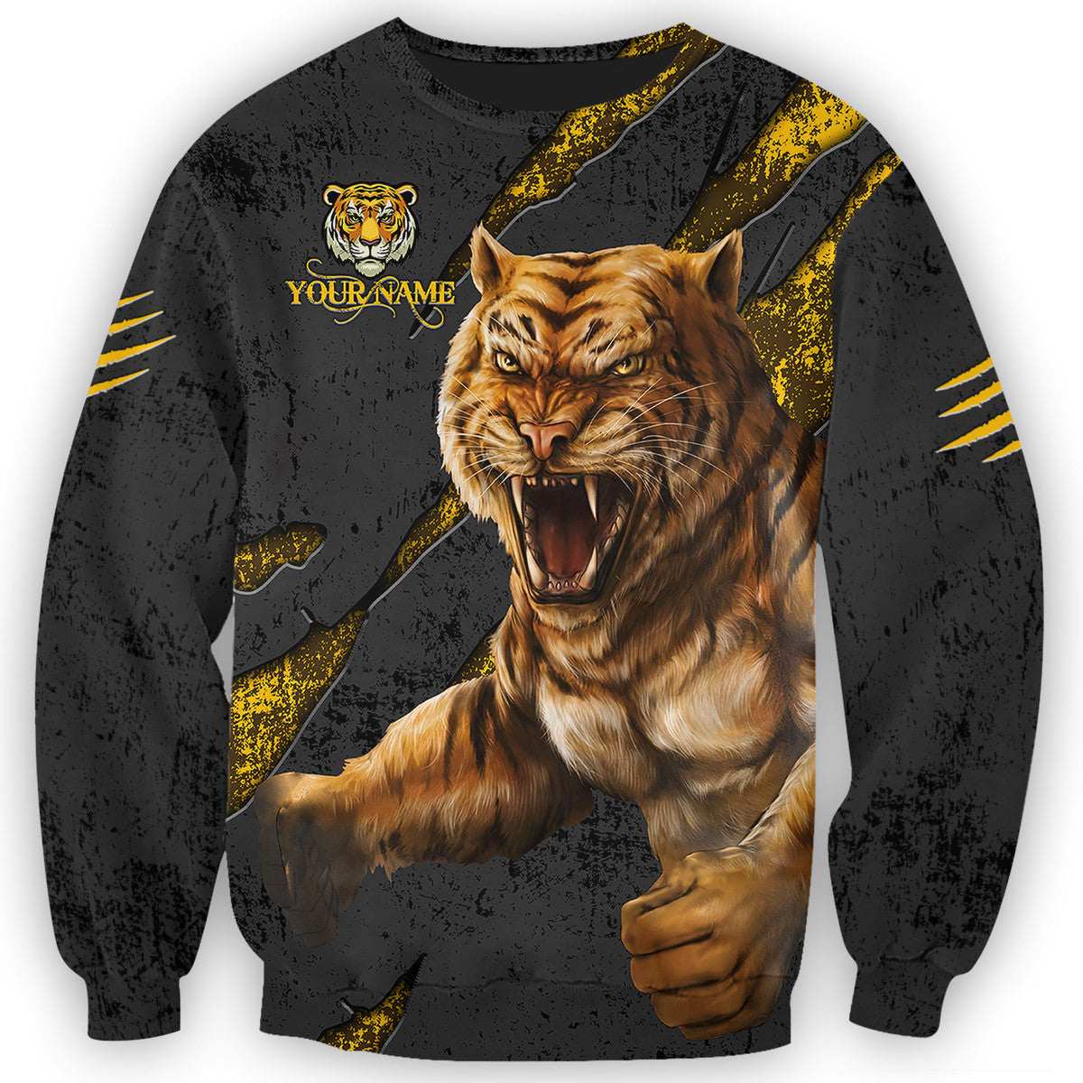 Personalized Name Tiger 6 All Over Printed Unisex Shirt