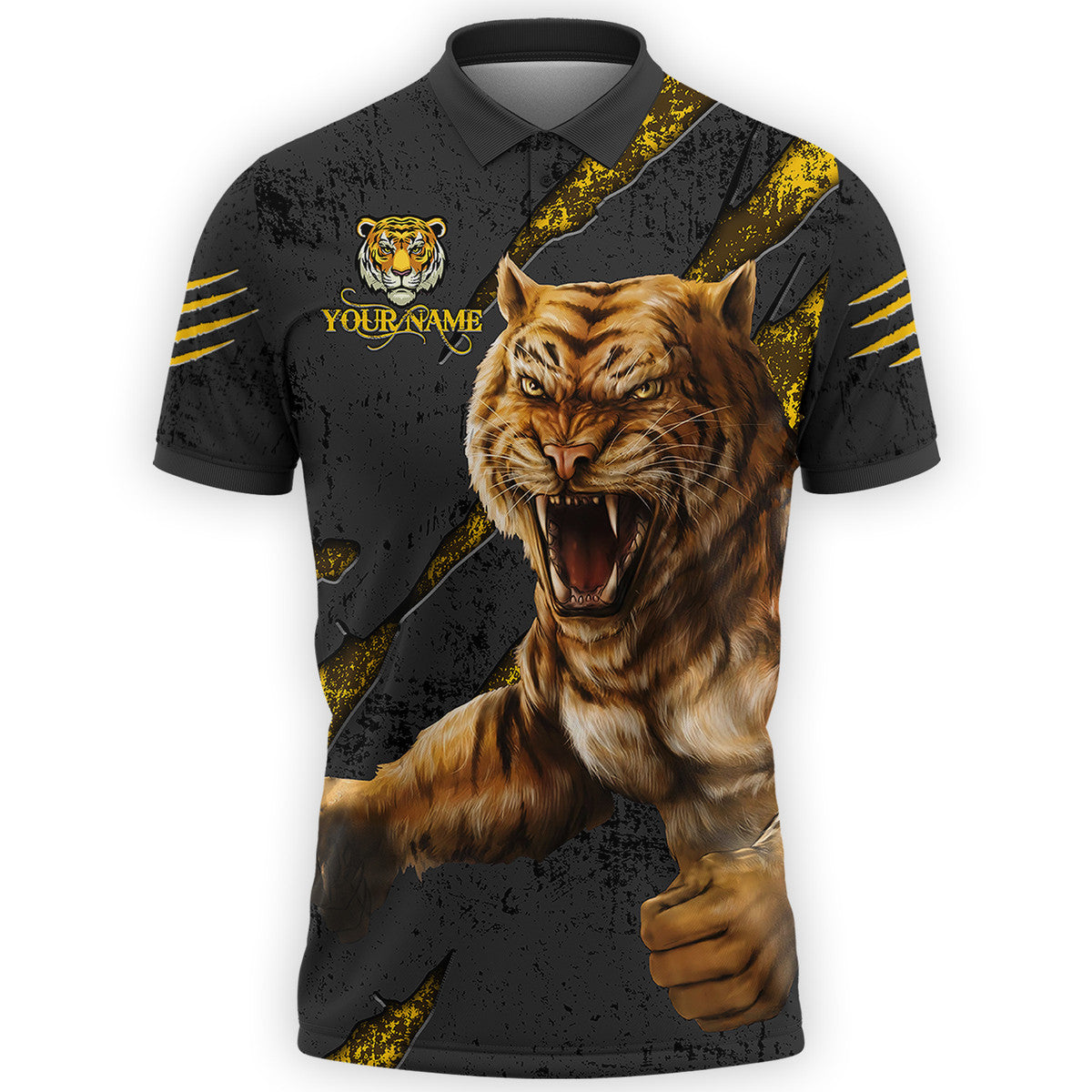 Personalized Name Tiger 6 All Over Printed Unisex Shirt