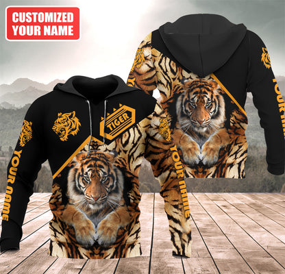 Personalized Name Tiger 7 All Over Printed Unisex Shirt