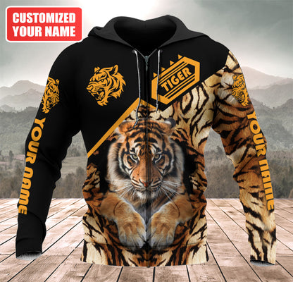 Personalized Name Tiger 7 All Over Printed Unisex Shirt