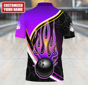 Personalized Name Bowling Q38 All Over Printed Unisex Shirt
