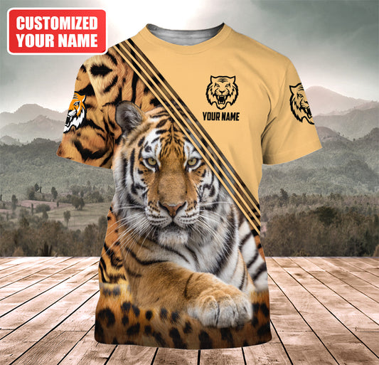 Personalized Name Tiger 8 All Over Printed Unisex Shirt