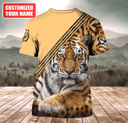 Personalized Name Tiger 8 All Over Printed Unisex Shirt
