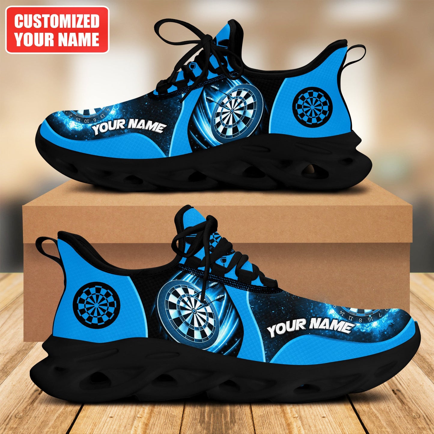 Darts QN Blue Custom Sneaker