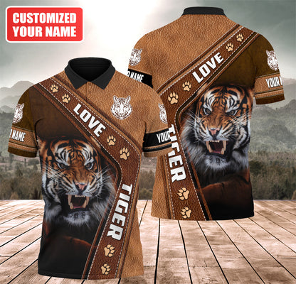 Personalized Name Tiger 9 All Over Printed Unisex Shirt