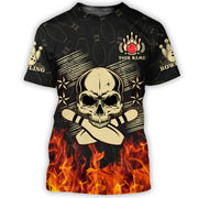 Personalized Name Bowling Q61 All Over Printed Unisex Shirt