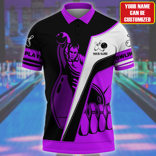 Personalized Name Bowling Q63 All Over Printed Unisex Shirt