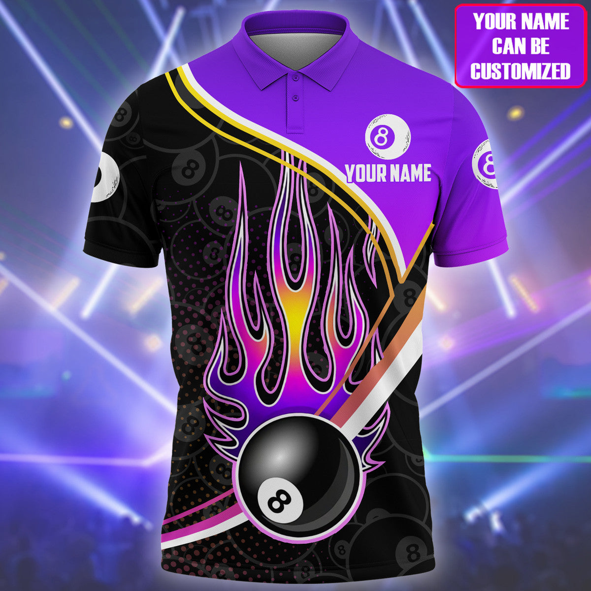 Personalized Name Billiard Q5 All Over Printed Unisex Shirt Q120707