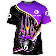 Personalized Name Billiard Q5 All Over Printed Unisex Shirt Q120707