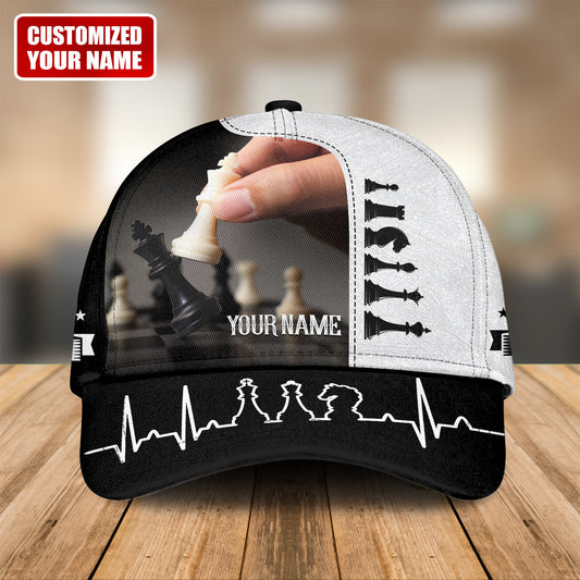 Personalized Name Chess Q2 Classic Cap