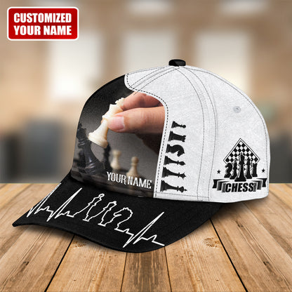 Personalized Name Chess Q2 Classic Cap