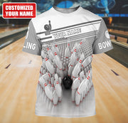 Personalized Name Bowling Q71 All Over Printed Unisex Shirt