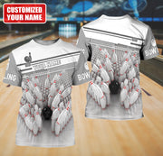 Personalized Name Bowling Q71 All Over Printed Unisex Shirt