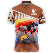 Personalized Name Bowling Q82 All Over Printed Unisex Shirt Q110805