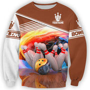 Personalized Name Bowling Q82 All Over Printed Unisex Shirt Q110805