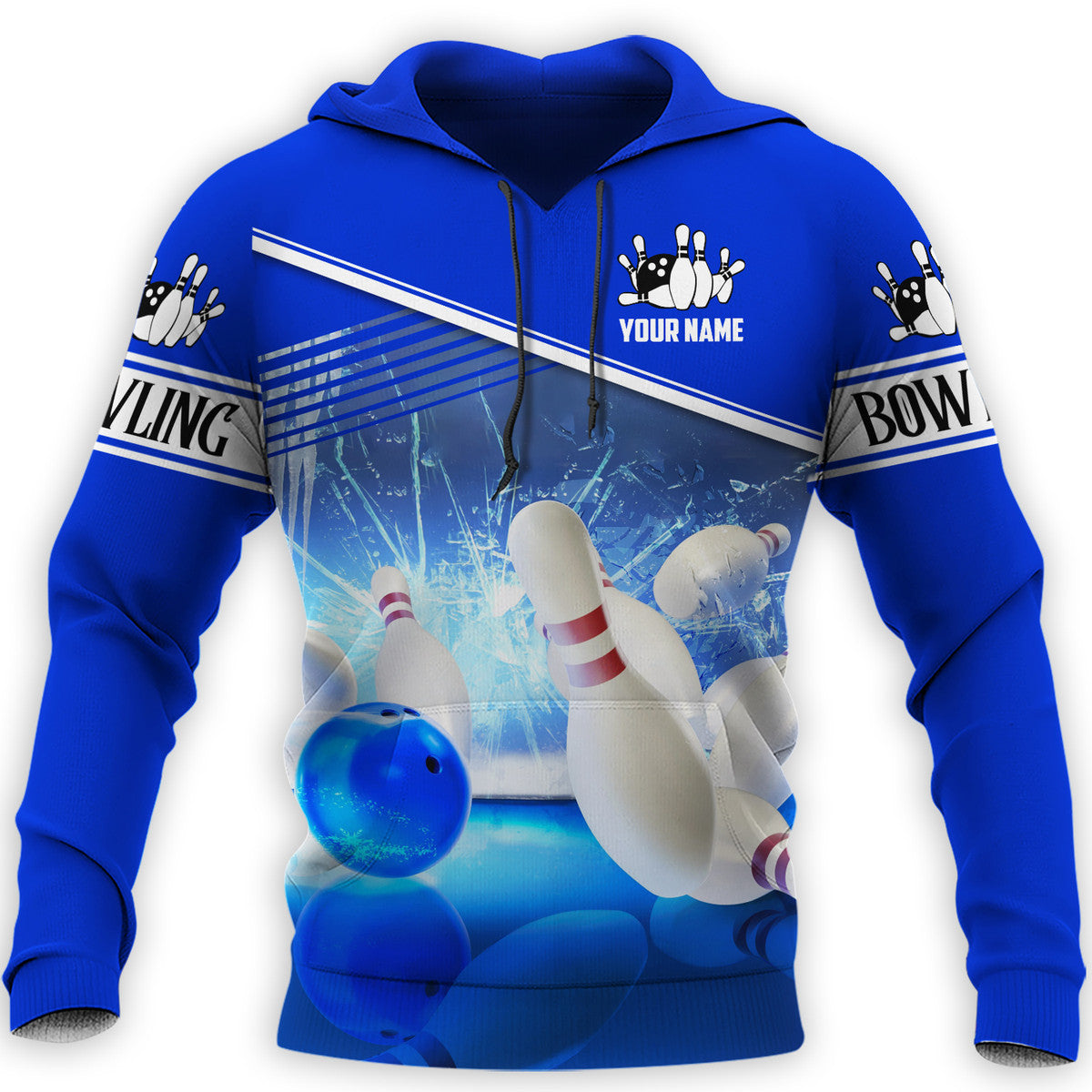 Personalized Name Bowling Q83 All Over Printed Unisex Shirt