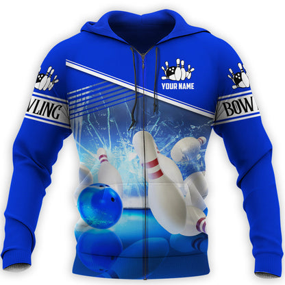 Personalized Name Bowling Q83 All Over Printed Unisex Shirt