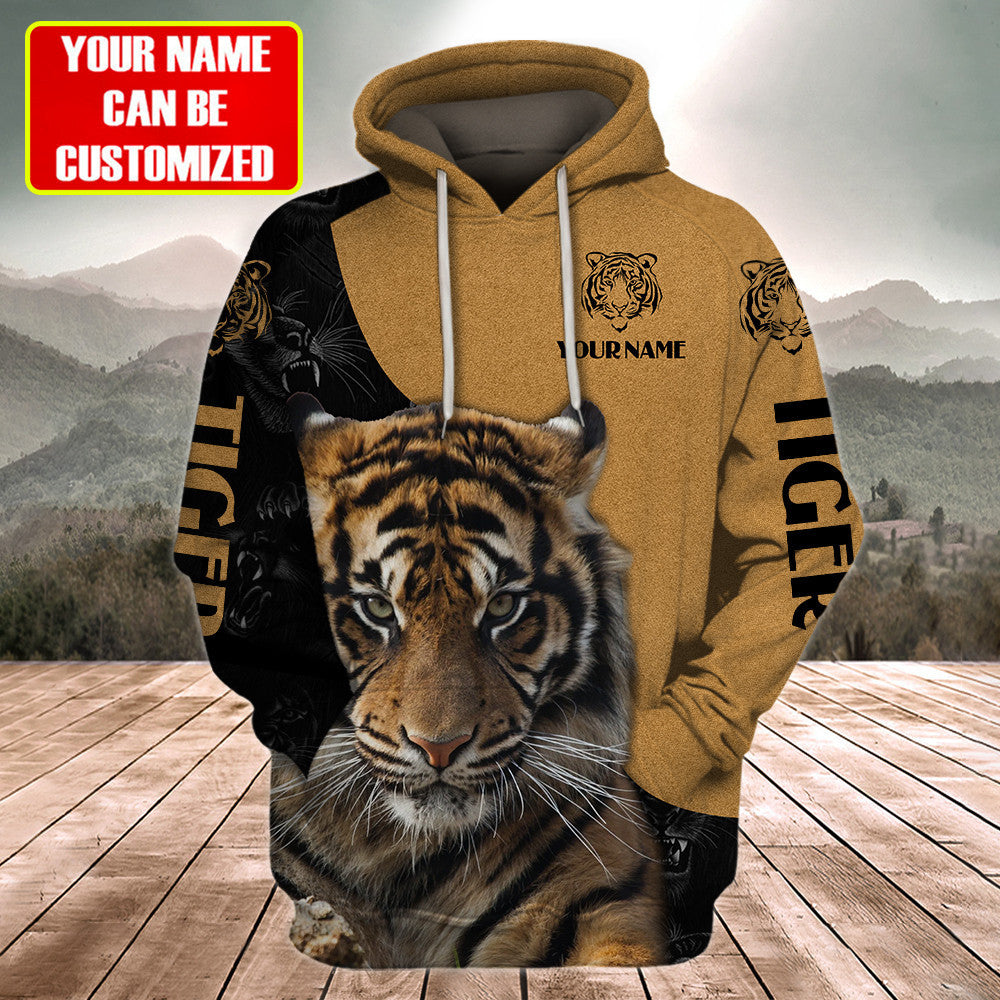 Personalized Name Tiger 11 All Over Printed Unisex Shirt