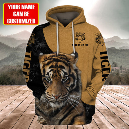 Personalized Name Tiger 11 All Over Printed Unisex Shirt